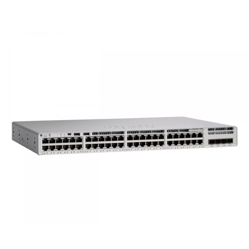 Cisco C9200L-48P-4X-E Catalyst 9200L 48-port PoE+, 4 x 10G, Network ...