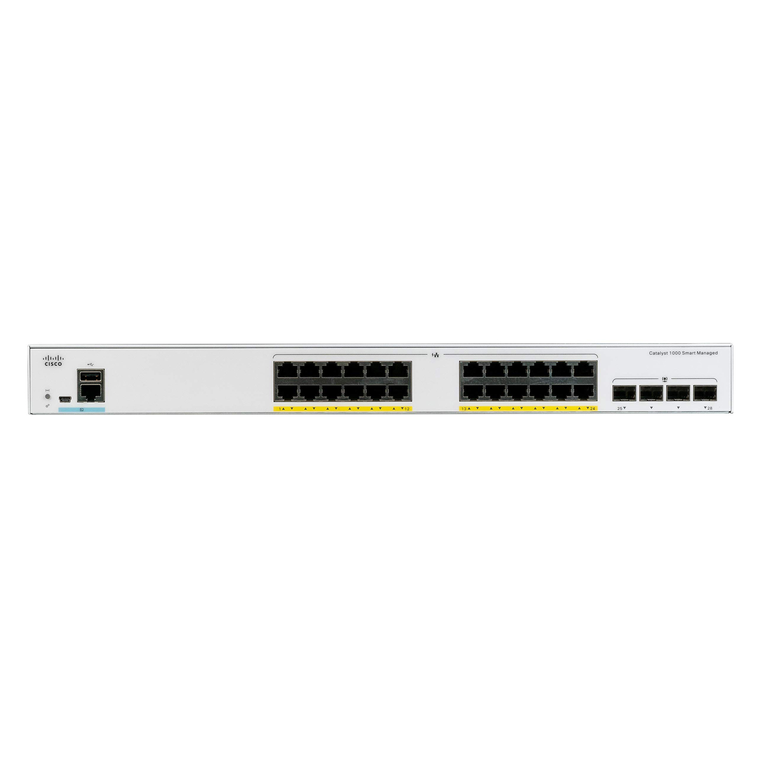 Cisco Catalyst C1000-24P-4G-L 24-Port PoE Gigabit Switch – Cisco Refresh
