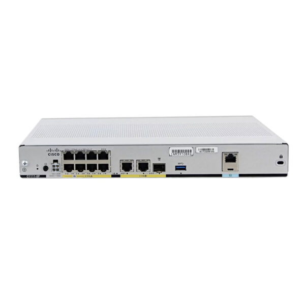 Dual Power Cisco Router Cisco C1111-8P ISR 1100 8 Ports Dual GE WAN Ethernet Router - Business ...