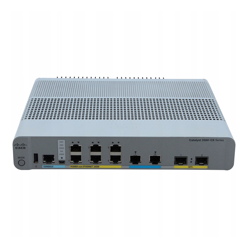 Cisco WS-C3560CX-8PCS-S 8 Port POE