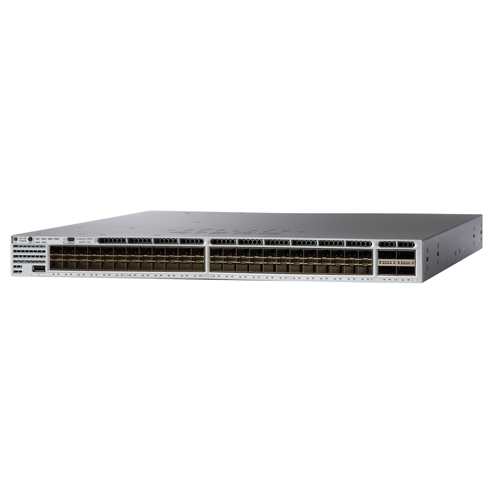 Cisco WS-C3850-48XS-S 48x10G SFP+ Fiber Switch