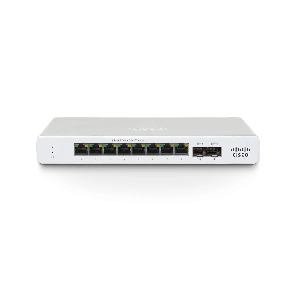 Cisco MS130-8P-HW Meraki MS130-8P Cloud Managed 8GE 120W PoE Switch
